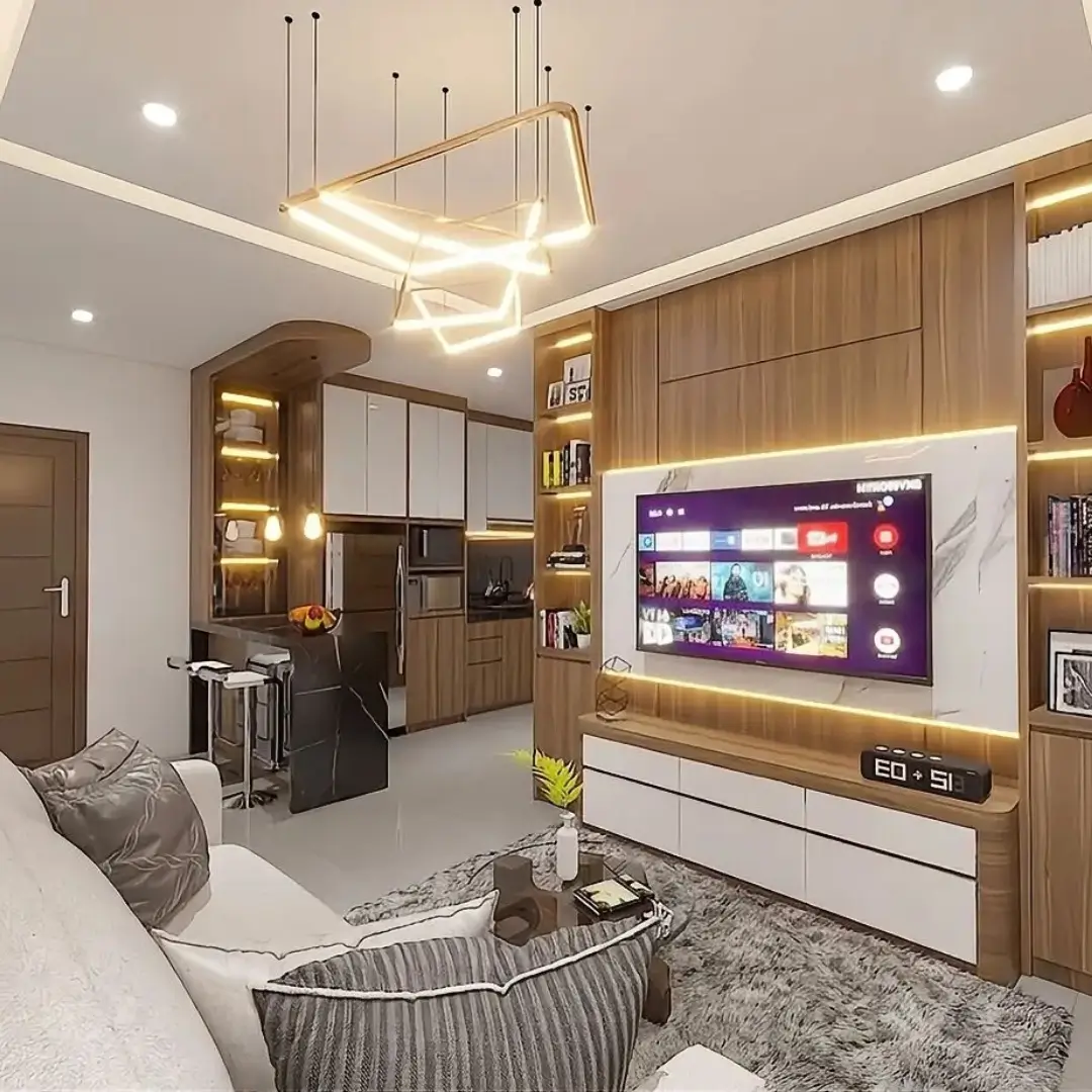 Desain interior japandi
